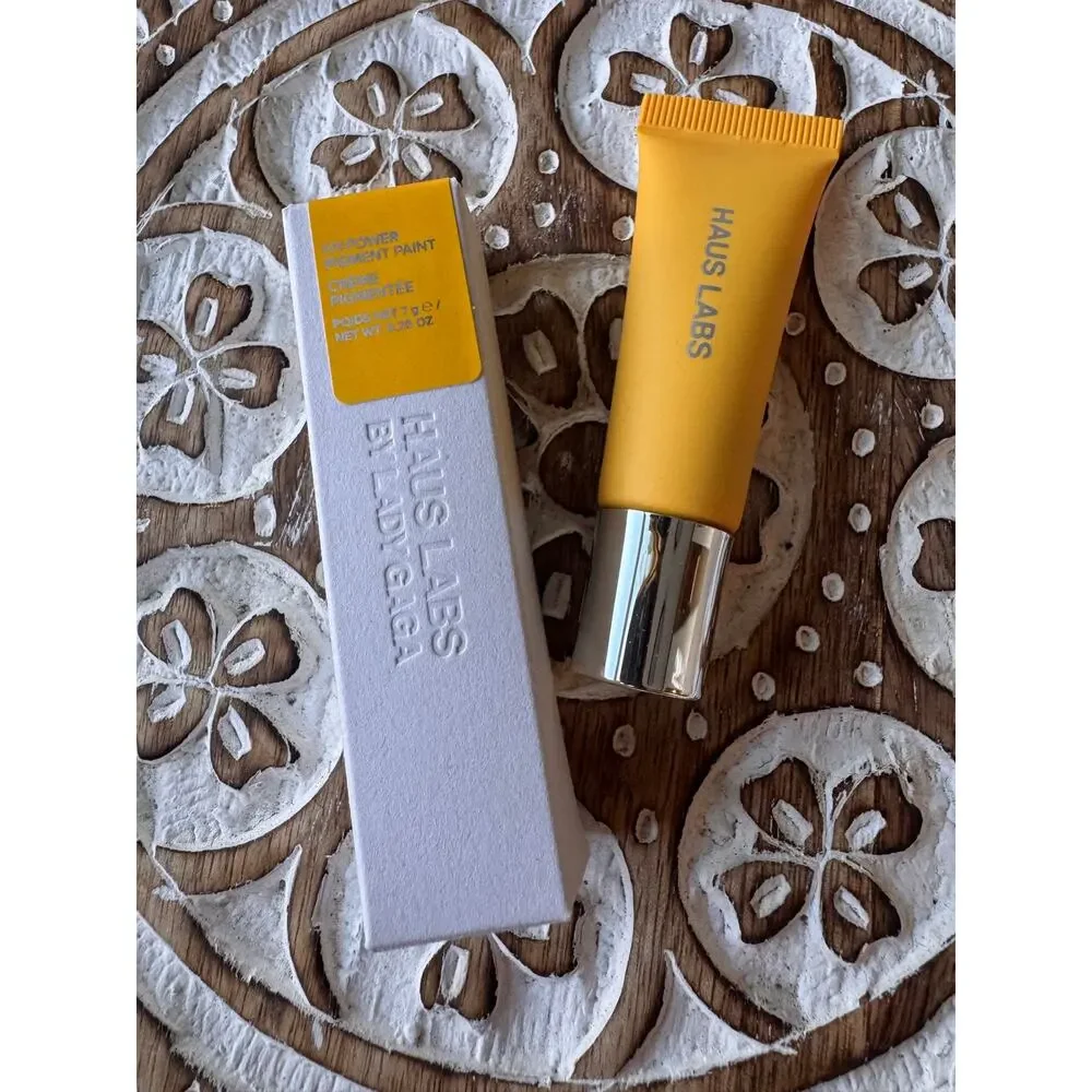Haus Labs by Lady Gaga Hy-Power Pigment Paint Bright Yellow 0.25 oz